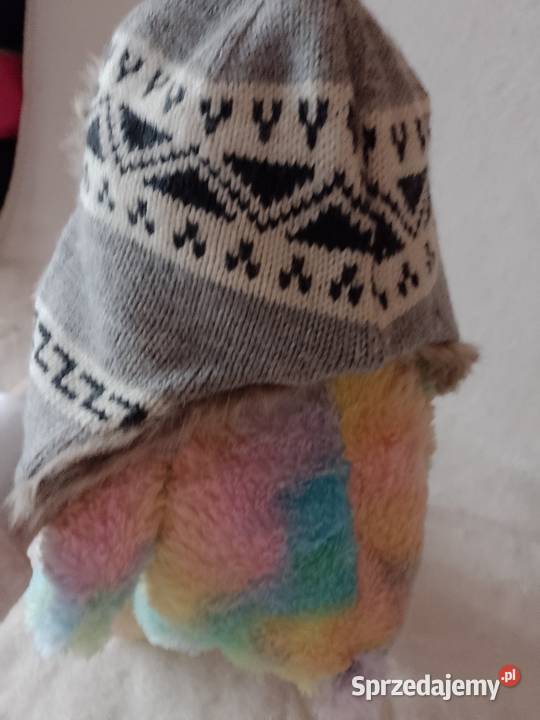 ZARAWełnianofutrzana Czapka zimowa Uszatka Dla kobiet