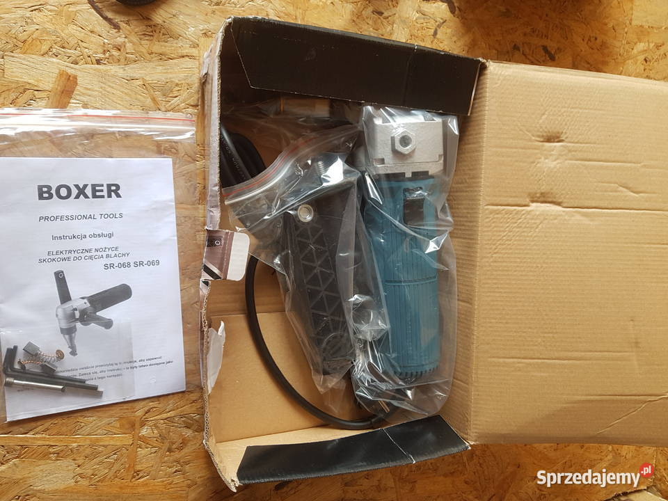 ELEKTRYCZNE NOŻYCE DO CIĘCIA BLACHY FALISTEJ Głogowa