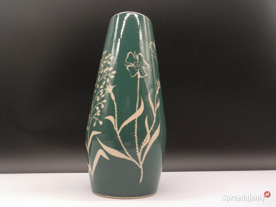 Wazon ceramiczny zielony Raszków