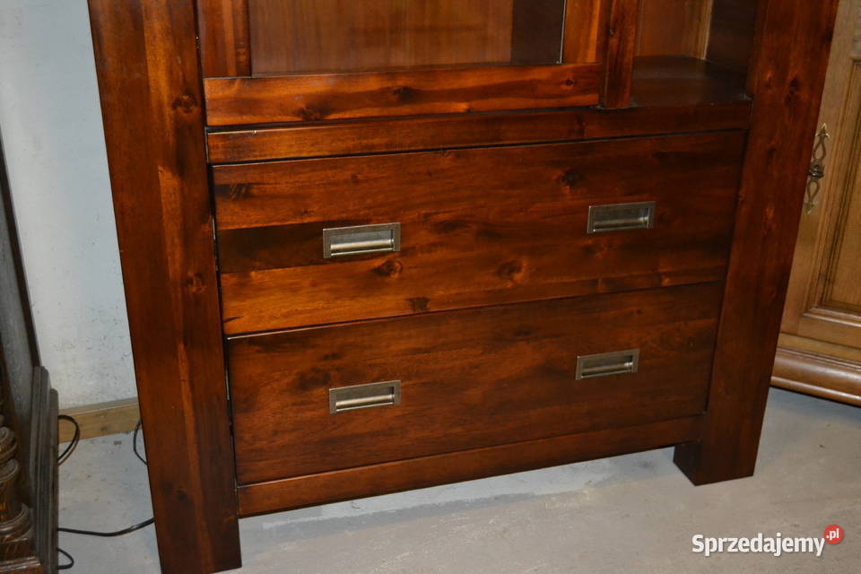 witryna kolonialna lite drewno Będzin