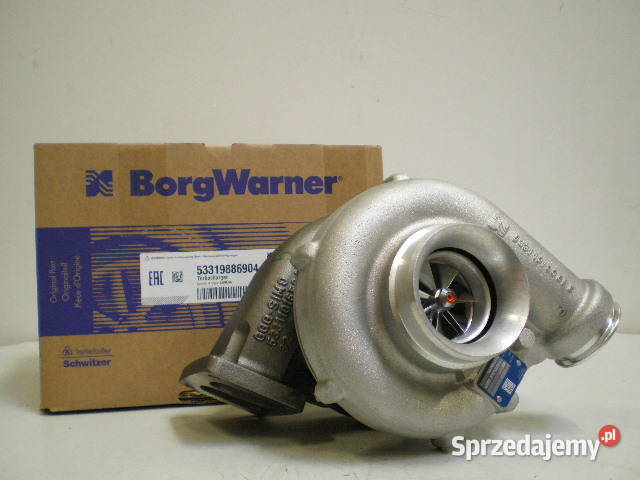 Nowa turbosprężarka BorgWarner KKK 53319886904 sprzedam