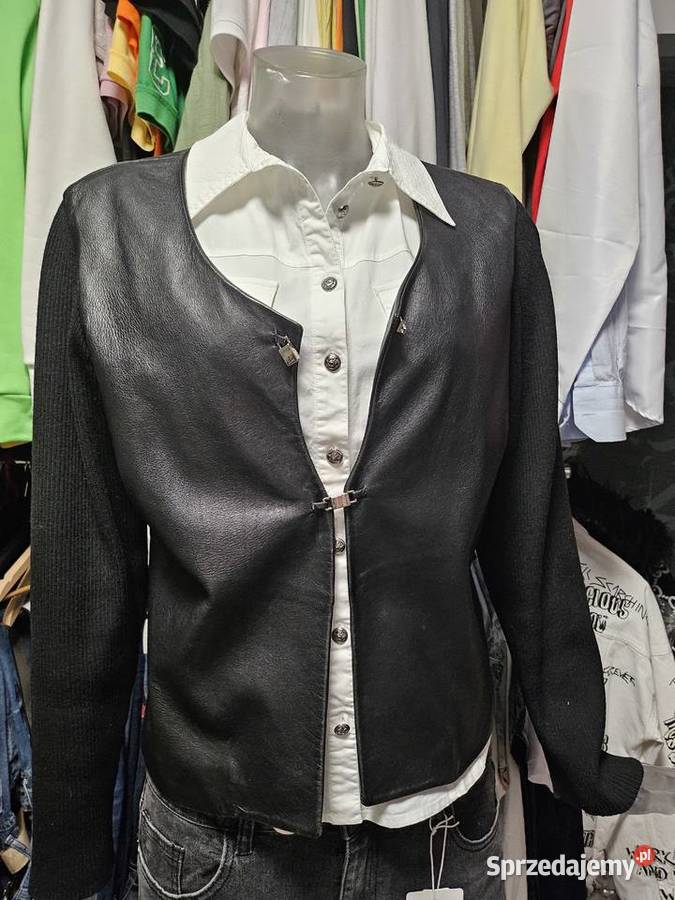 Kurtka skora naturalna versacze Mucharz