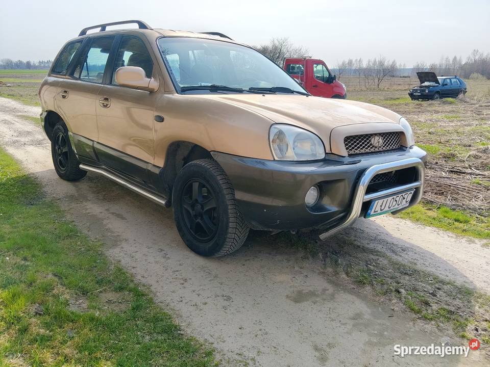 Hyundai Santa fe 4x4 gaz klima hak złoty Krasnystaw sprzedam