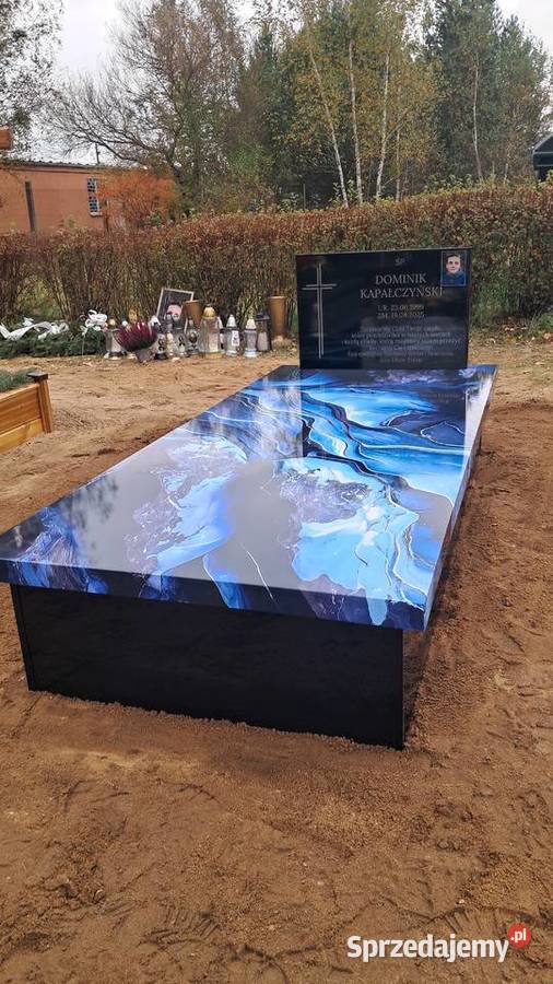 NAGROBKI POMNIKI Z KOMPOZYTU warmińsko-mazurskie Nowe Grodziczno