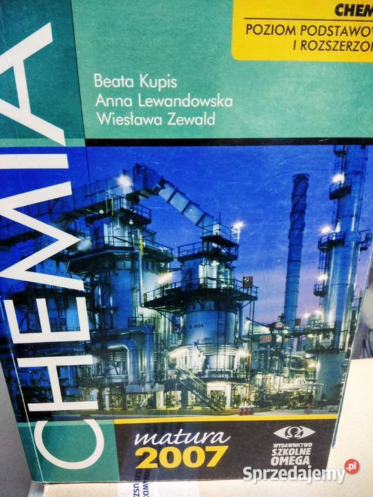 Chemia omega matura unikatowe książki Warszawa