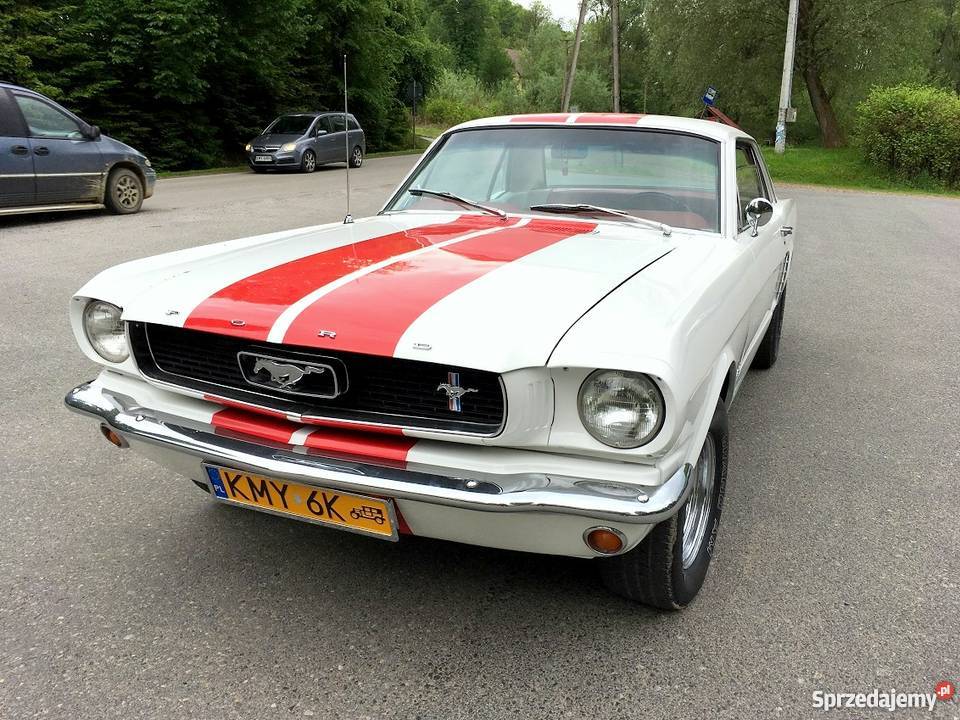 Ford Mustang V8 47 Zabytek Oryginał Piekny 47 V8 Mustang Myślenice