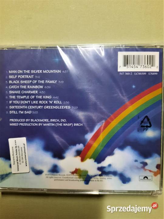 Sprzedam Album CD Super Grupy Rainbow Ritche rock Katowice