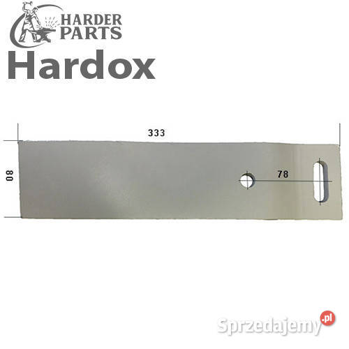 Listwa tylna odkładni HARDOX 3475288P ST3R do Rolnictwo podlaskie Suwałki sprzedam