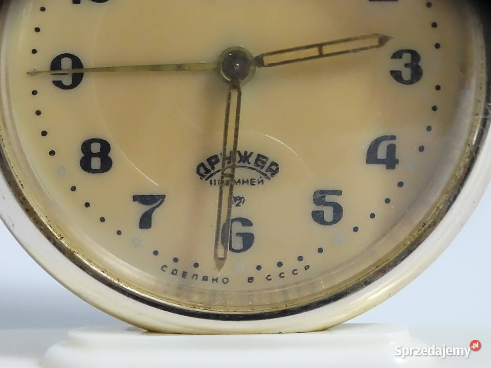 Kultowy Budzik Drużba ze Słoniem ZSRR Vintage Biłgoraj sprzedam