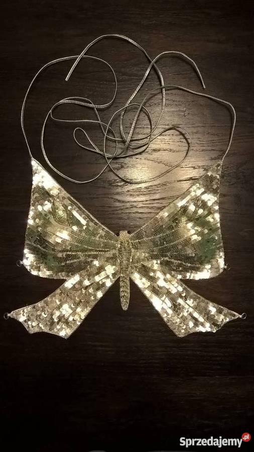 Top gorset Motyl z cekinów Odzież damska Kluczbork sprzedam