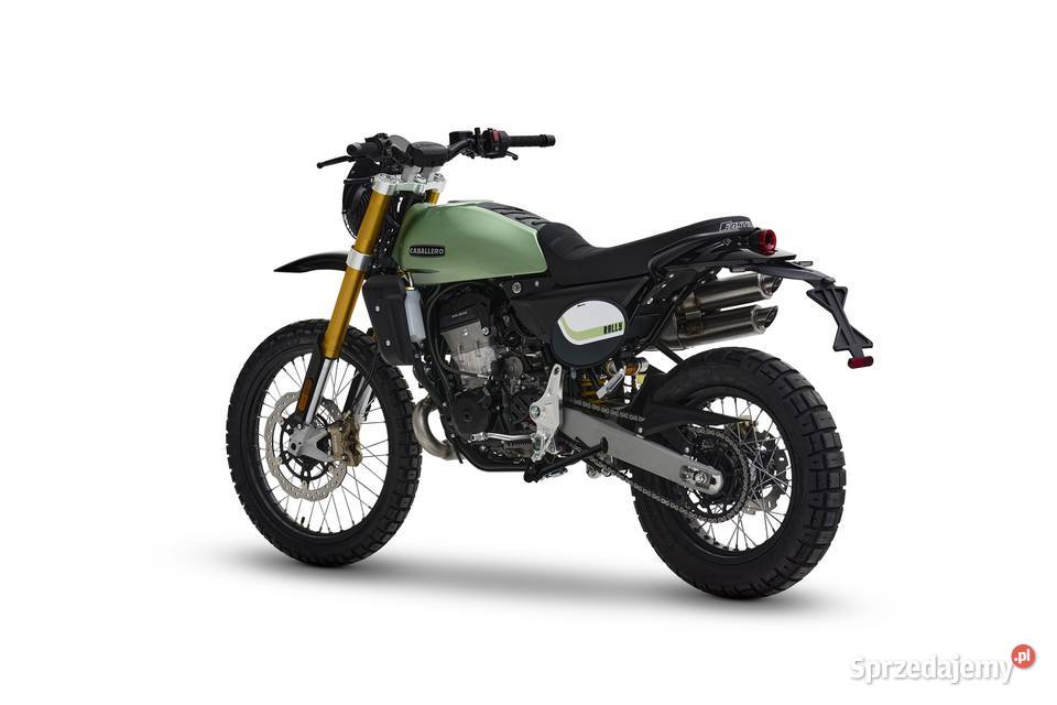 Motocykl Fantic Caballero 500 Rally zielony 2026 460cm3 Motoryzacja Szczecin