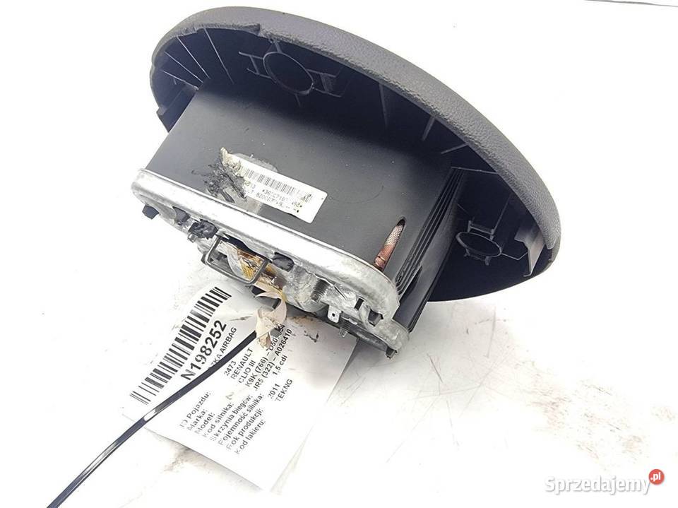 PODUSZKA AIRBAG RENAULT CLIO III 8200677492 Lipno