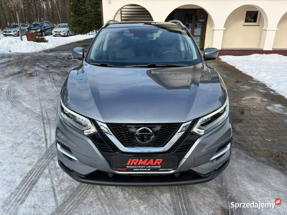 Nissan Qashqai LEDy Podgrzewane fotele i kurtyny powietrzne Qashqai mazowieckie