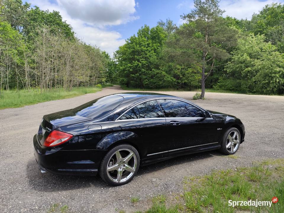 Mercedes Benz CL63 AMG CL W216 2009 63 zamiana benzyna śląskie Gliwice
