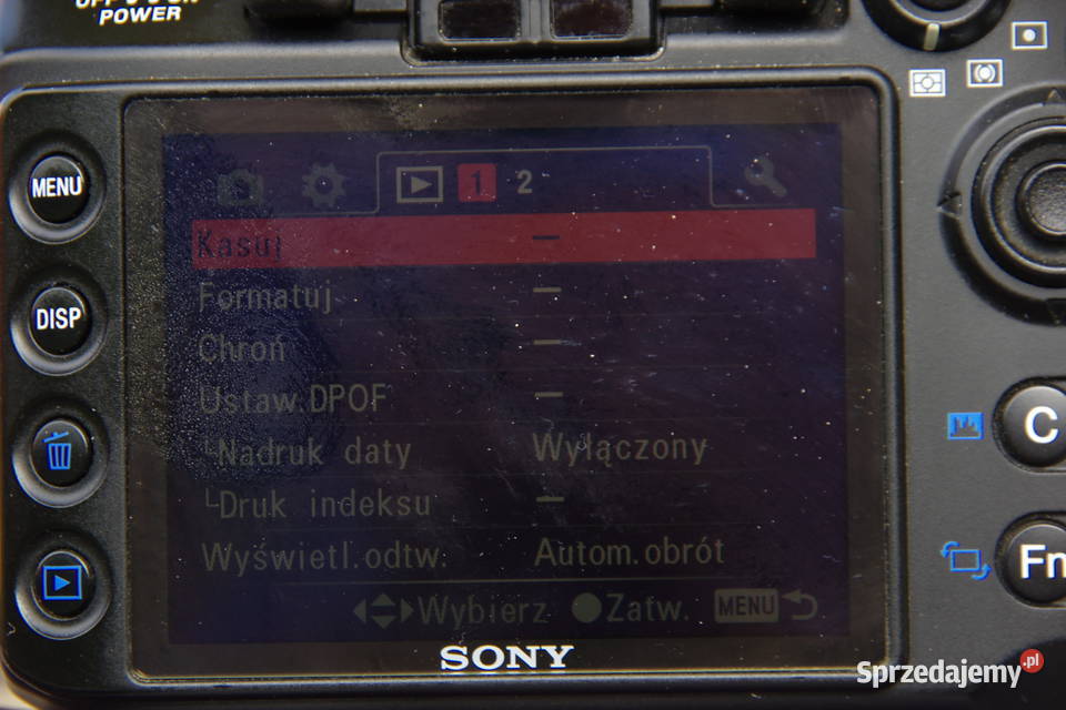 Lustrzanka SONY A700 śląskie Bielsko-Biała