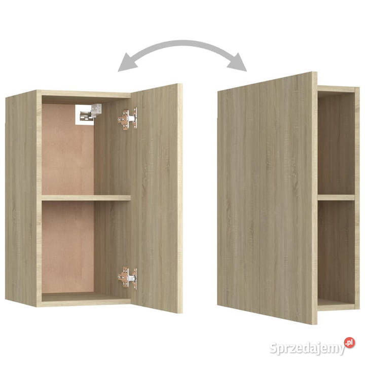 Szafka telewizyjna dąb sonoma 305x30x60 WM803332 Warszawa sprzedam