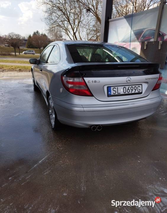 Mercedes w203 sport coupe 18 kpmpresor elektryczne lusterka śląskie