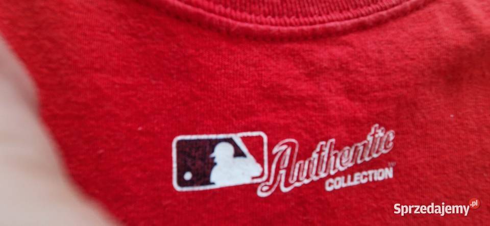 bluzka Authentic XL czerwona długi rękaw męska Rozmiar XL Kraków