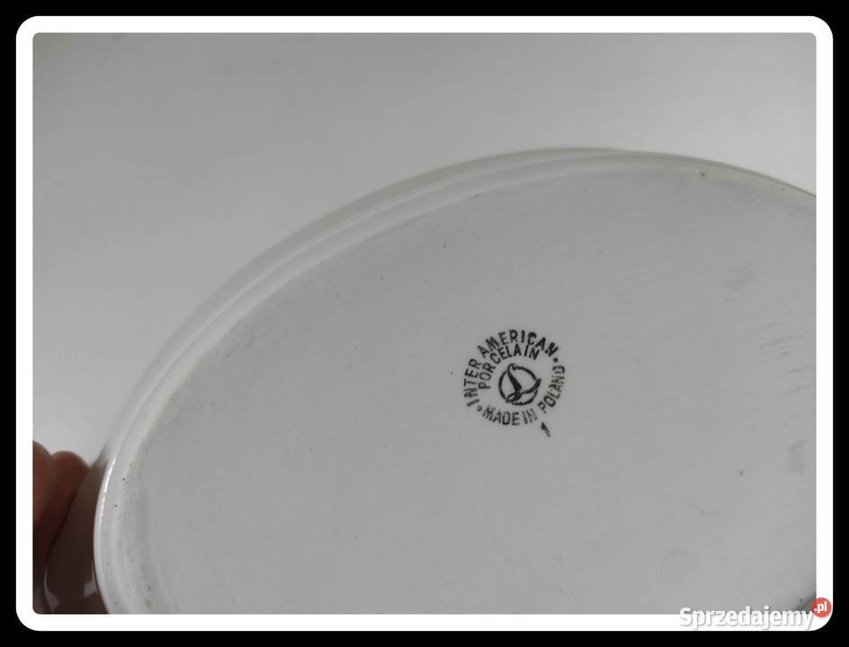 Półmisek w słoneczniki 23 x 13 Lubiana Płock sprzedam