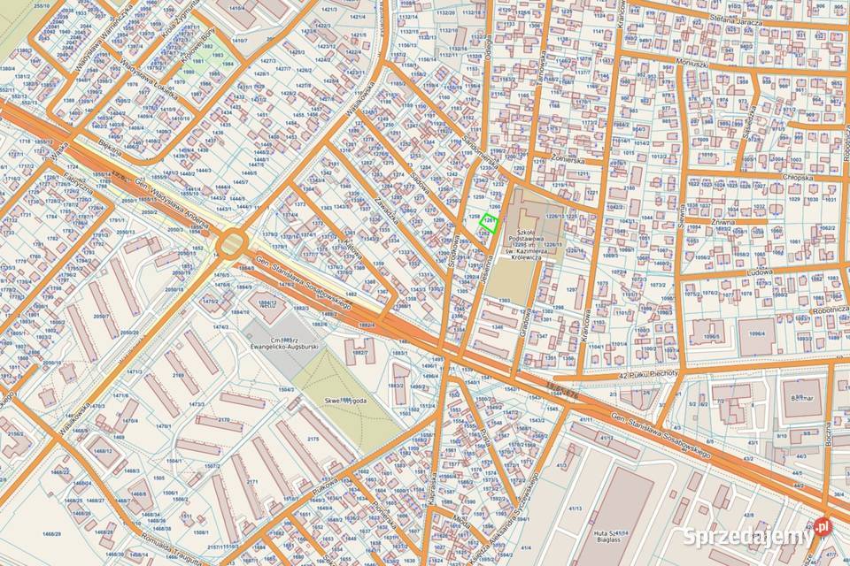 Działka 341 m2 w Białymstoku ulicy Jesiennej podlaskie Białystok