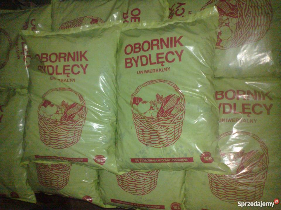 Obornik Bydlęcy kompost na działke nawóz Piła
