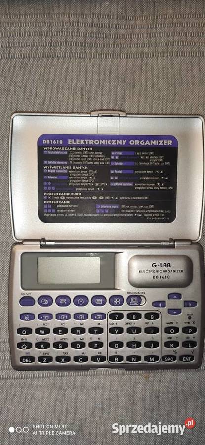 Elektroniczny organizer DB1610