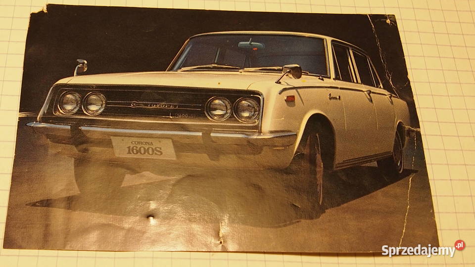 Toyota reprodukcja fot12 x 8 TOYOPET CORONA Tychy sprzedam