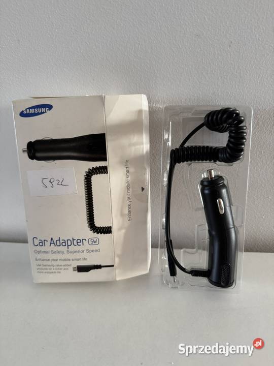 Ładowarka samochodowa Samsung USB micro B nowa Ładowarki wielkopolskie