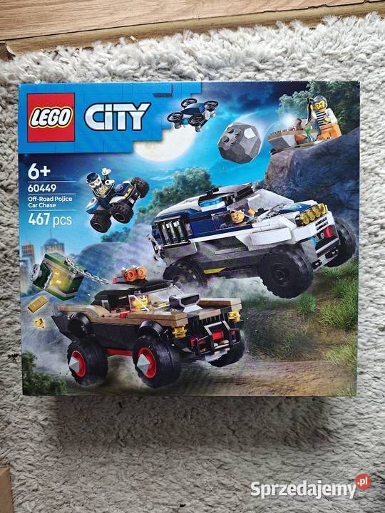 Lego City 60449 Pościg terenówką policyjną Klocki Kraków