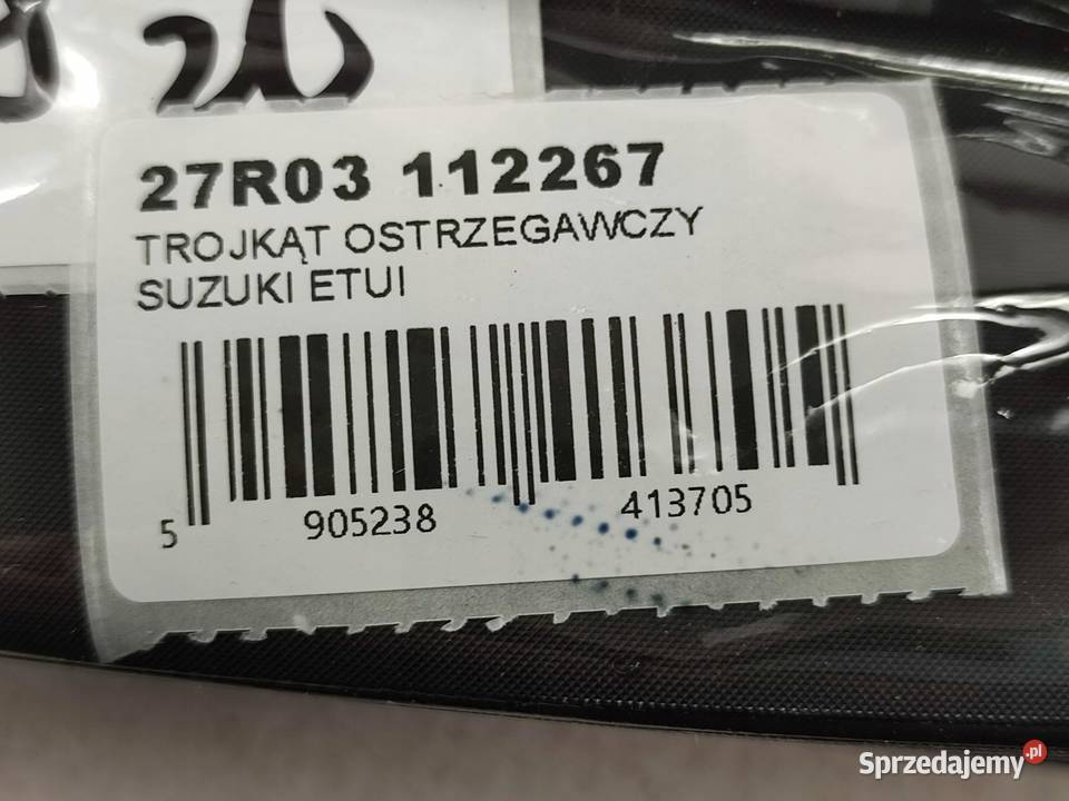 TRÓJKĄT OSTRZEGAWCZY SUZUKI ETUI