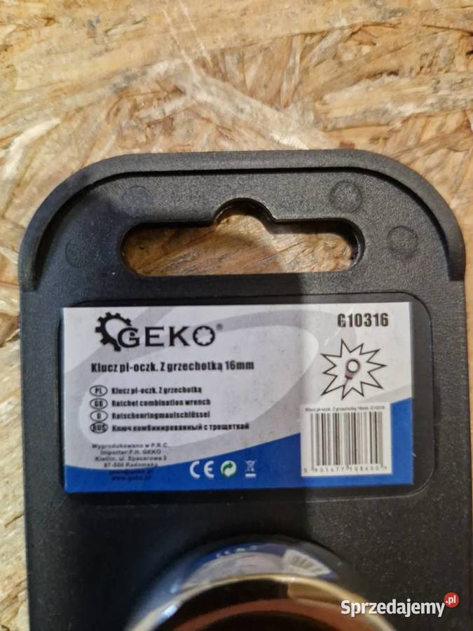 Klucz płasko oczkowy z grzechotką 14mm G10314 Głogowa