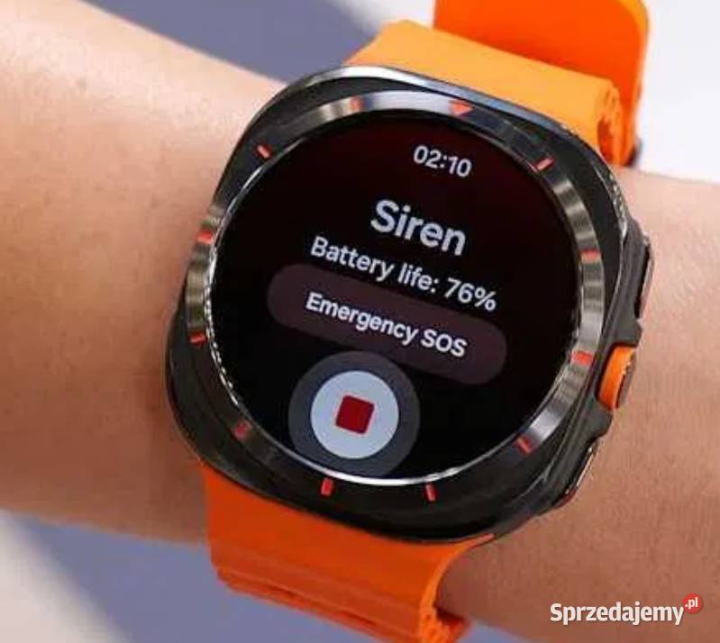 Nowy smartwatch GT 7 Ultra HD monitorowanie Zegarki i Biżuteria Gdańsk