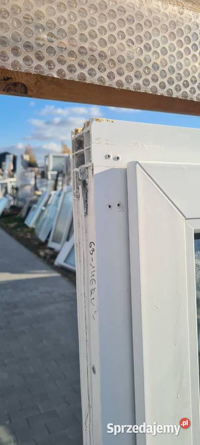 OKNA KacprzaK 63X146 OKNO Używane Plastikowe PCV Siedlce