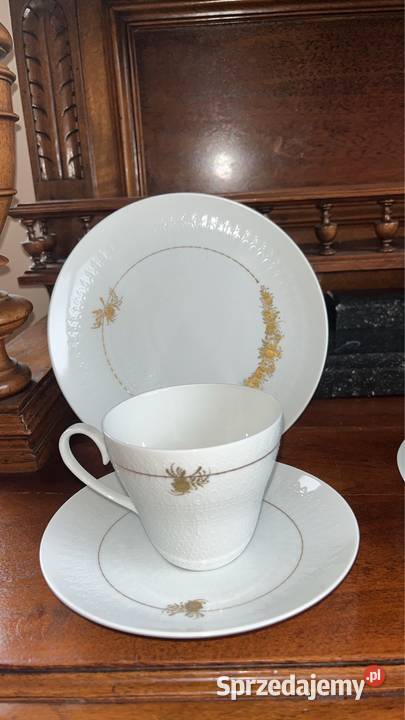 Filiżanka z talerzykiem Rosenthal Seria Romanze Gdańsk