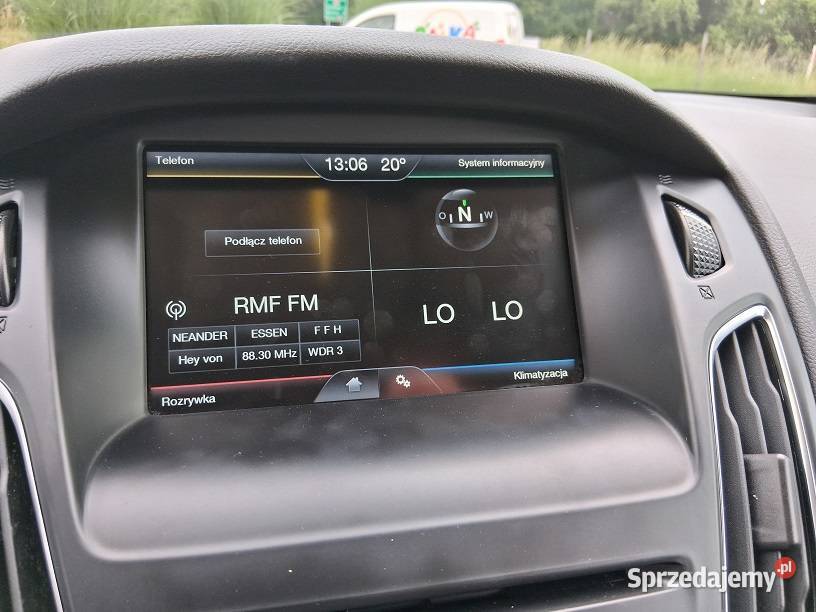 Ford Focus Grzana Kierownica Navi Klimatronic czarny Focus Słupca
