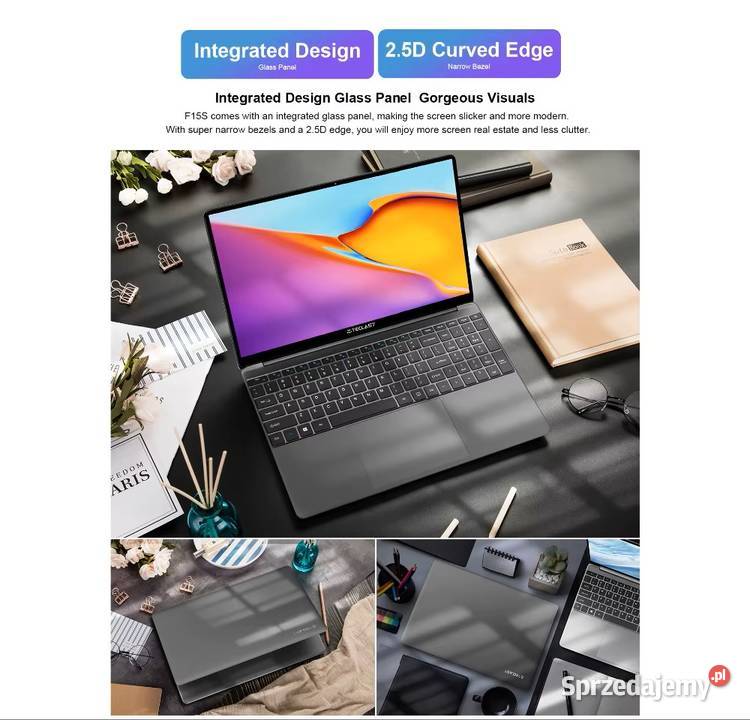 Laptop Teclast F15S 156 cala 6 GB8 GB RAM 128 GB Radom