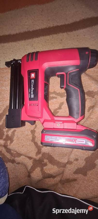 Einhell zszywacz gwozdziarka 18v z aku 3ah Gwoździarki Mszana Dolna sprzedam