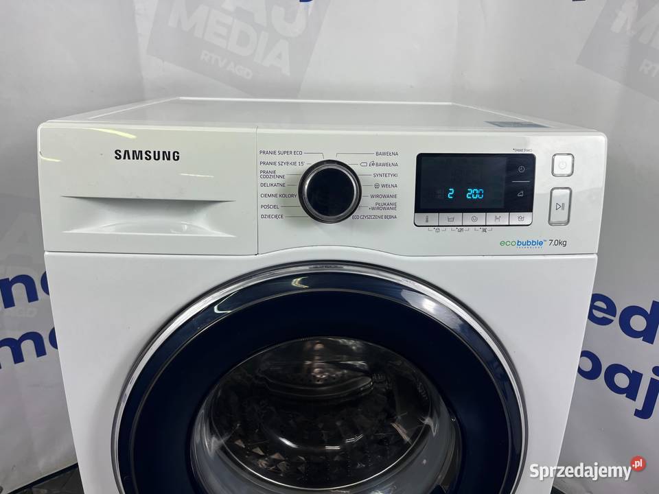 Pralka Samsung Ecobubble Premium 7 1200 ob A Wiejca