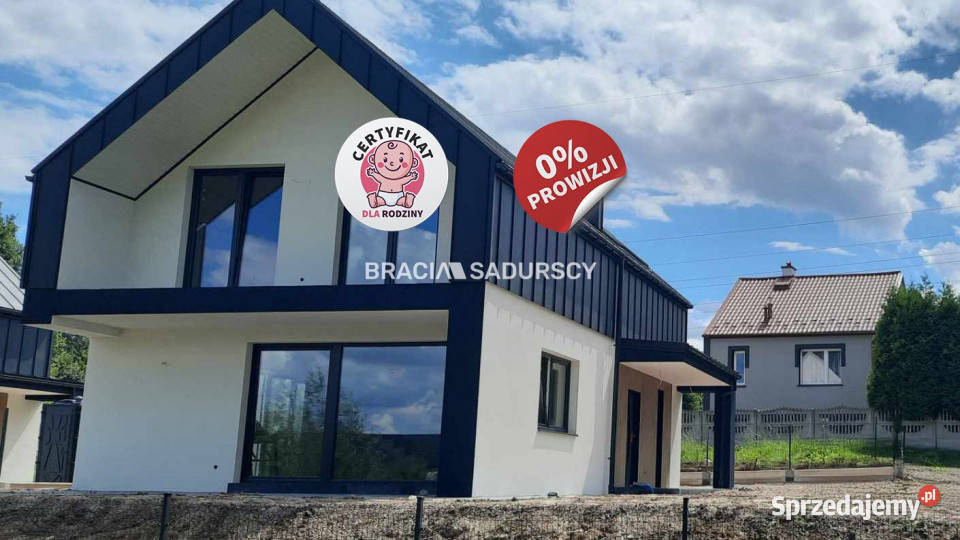 Dom wolnostojący Mogilany Gaj 124m2 sprzedam