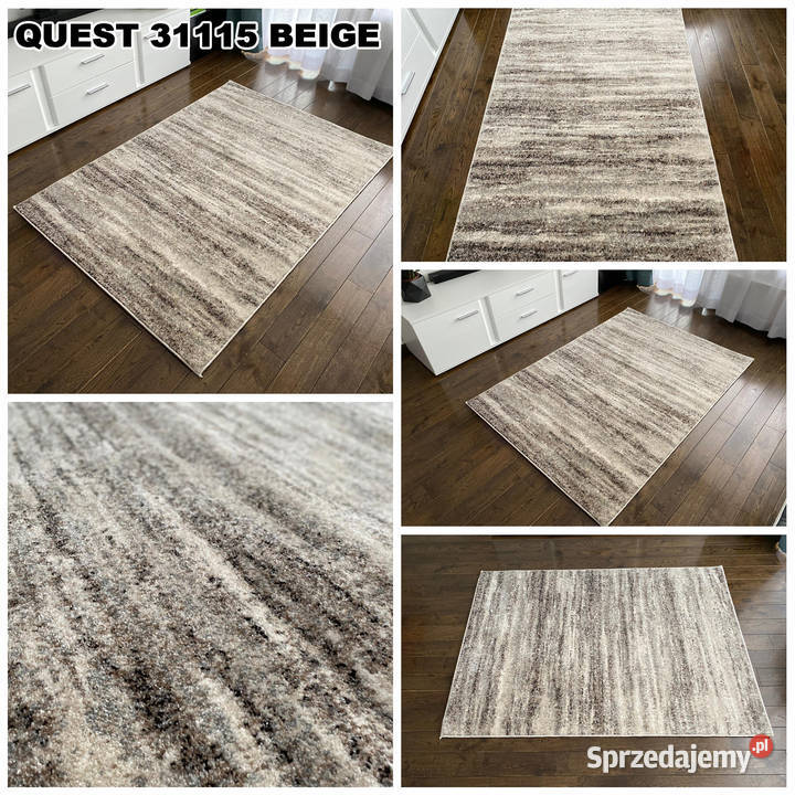 GĘSTY DYWAN 120X170 QUEST 31115 RÓŻNE WYMIARY Białystok