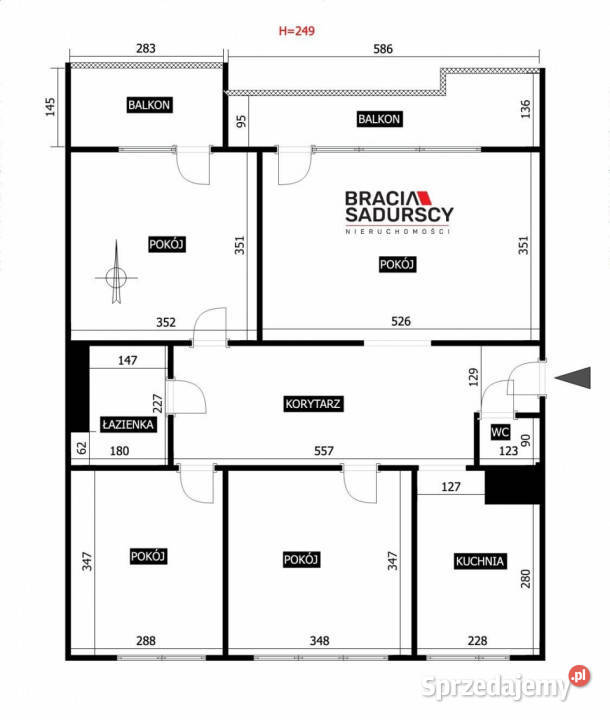 Mieszkanie 79m2 4pokojowe Kraków Telimeny małopolskie