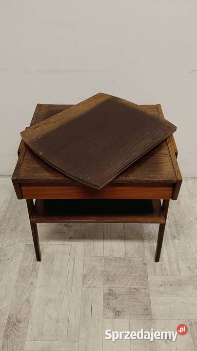 stolik szafka pod radio adapter gramofon tv PRL Radomsko sprzedam
