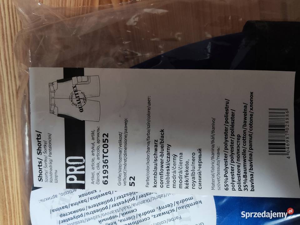 Spodenki robocze rozmiar 52 Libusza