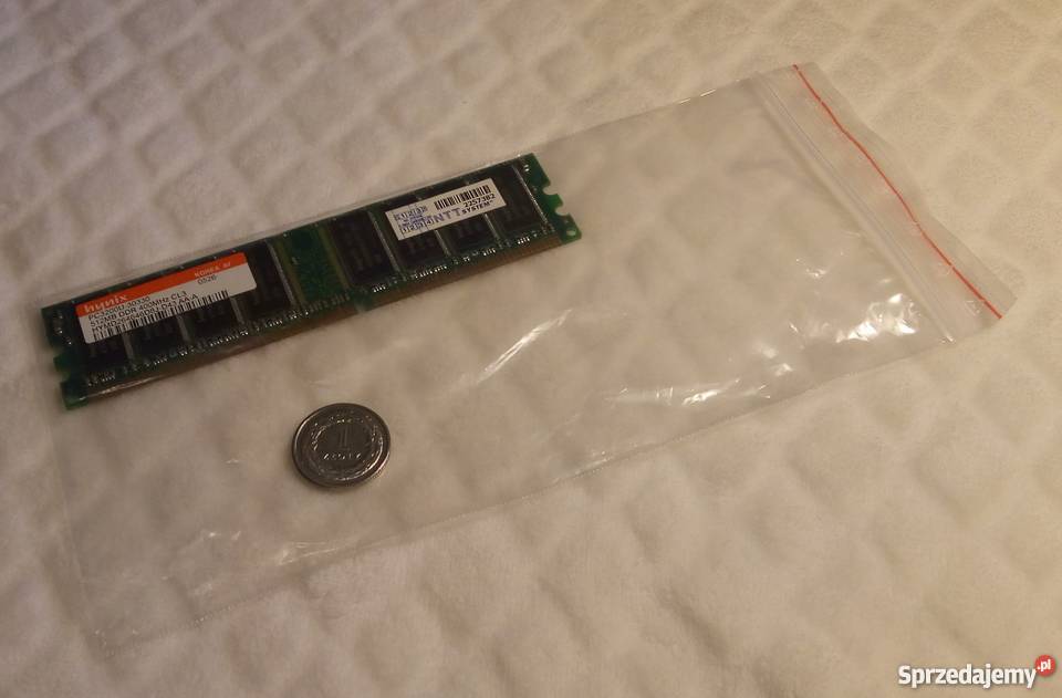 Kość Pamięci hynix 512MB DDR 400MHz DDR Komputery i Akcesoria Rogoźnik