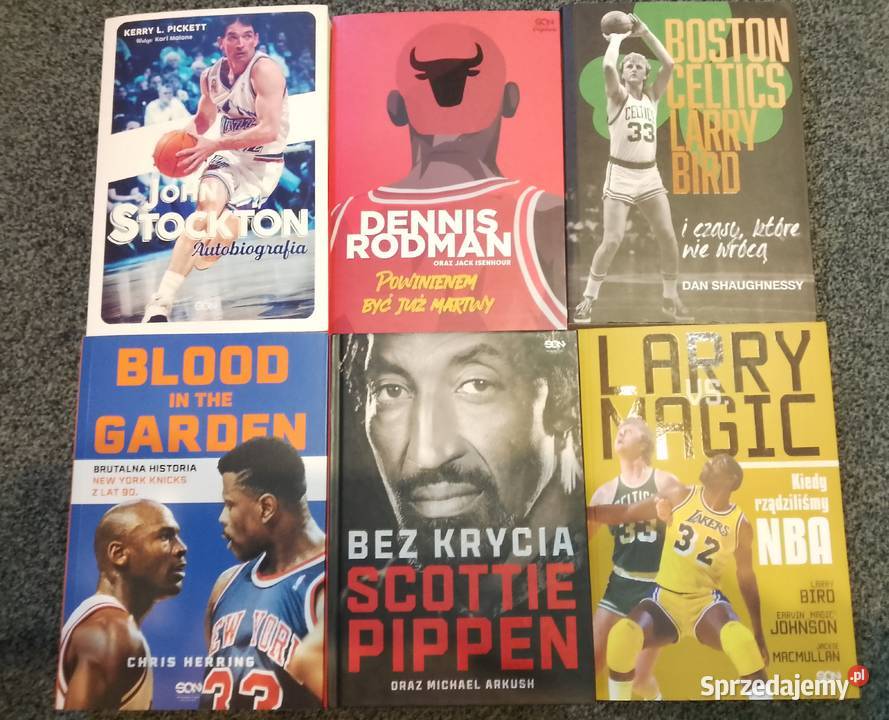Pakiet 6 książek NBA Gdańsk