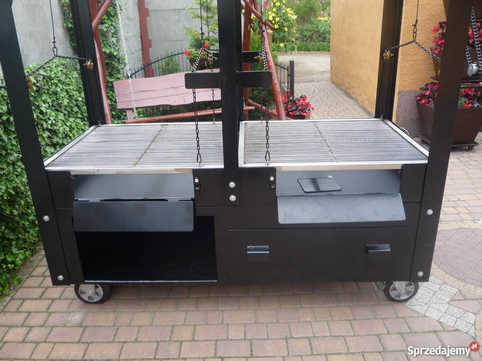 Grill gastronomiczny cateringowy blacha 6mm Damasławek