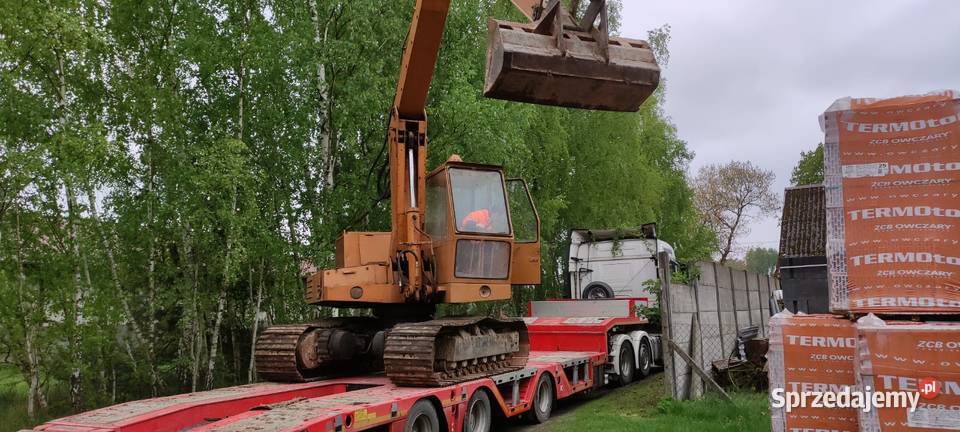 Koparka Waryński K408 z długim ramieniem Nowy Dwór-Parcela sprzedam