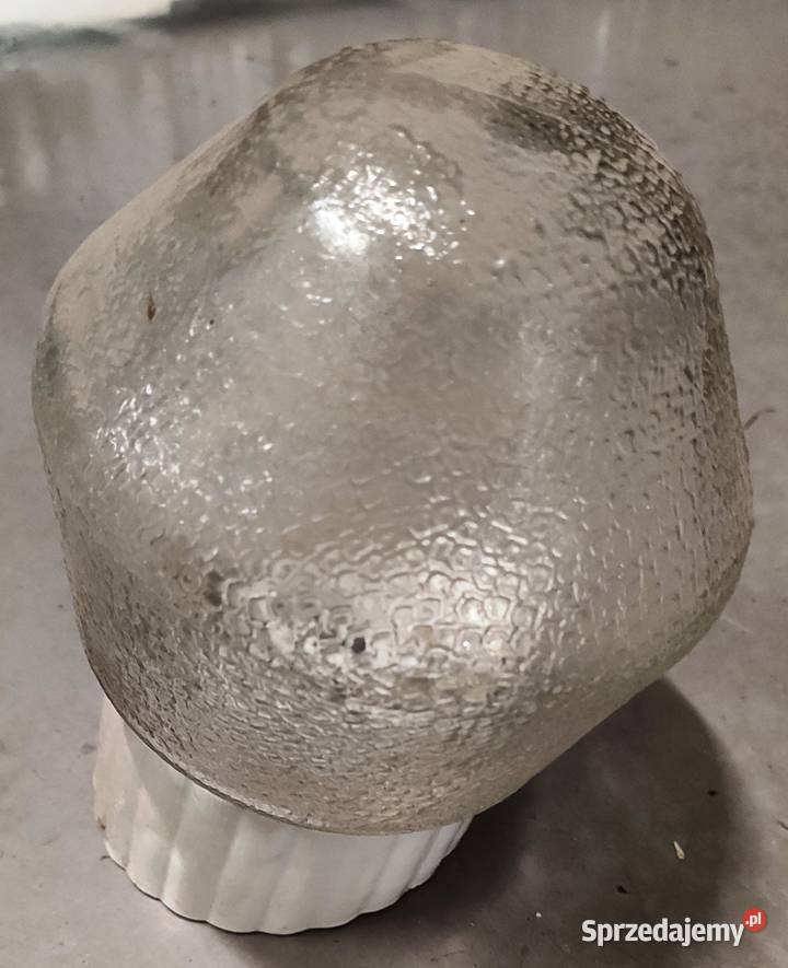 Lampa zewnętrzna ceramiczna szklane klosze