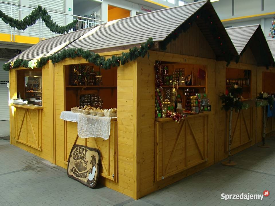 DOMEK HANDLOWY 1 DREWNIANY KIOSK SKLEPIK Parzymiechy