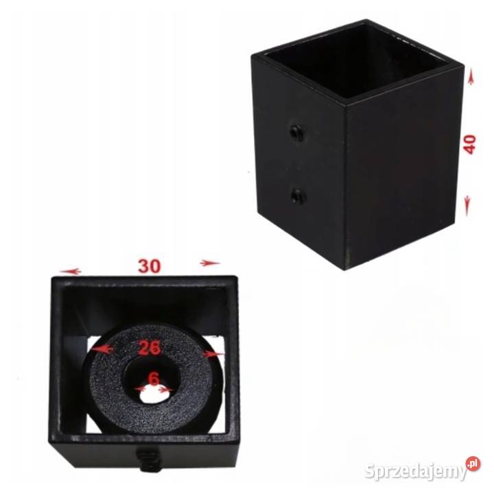 Uchwyt do Profili 25x25 Mocowanie Centralne małopolskie